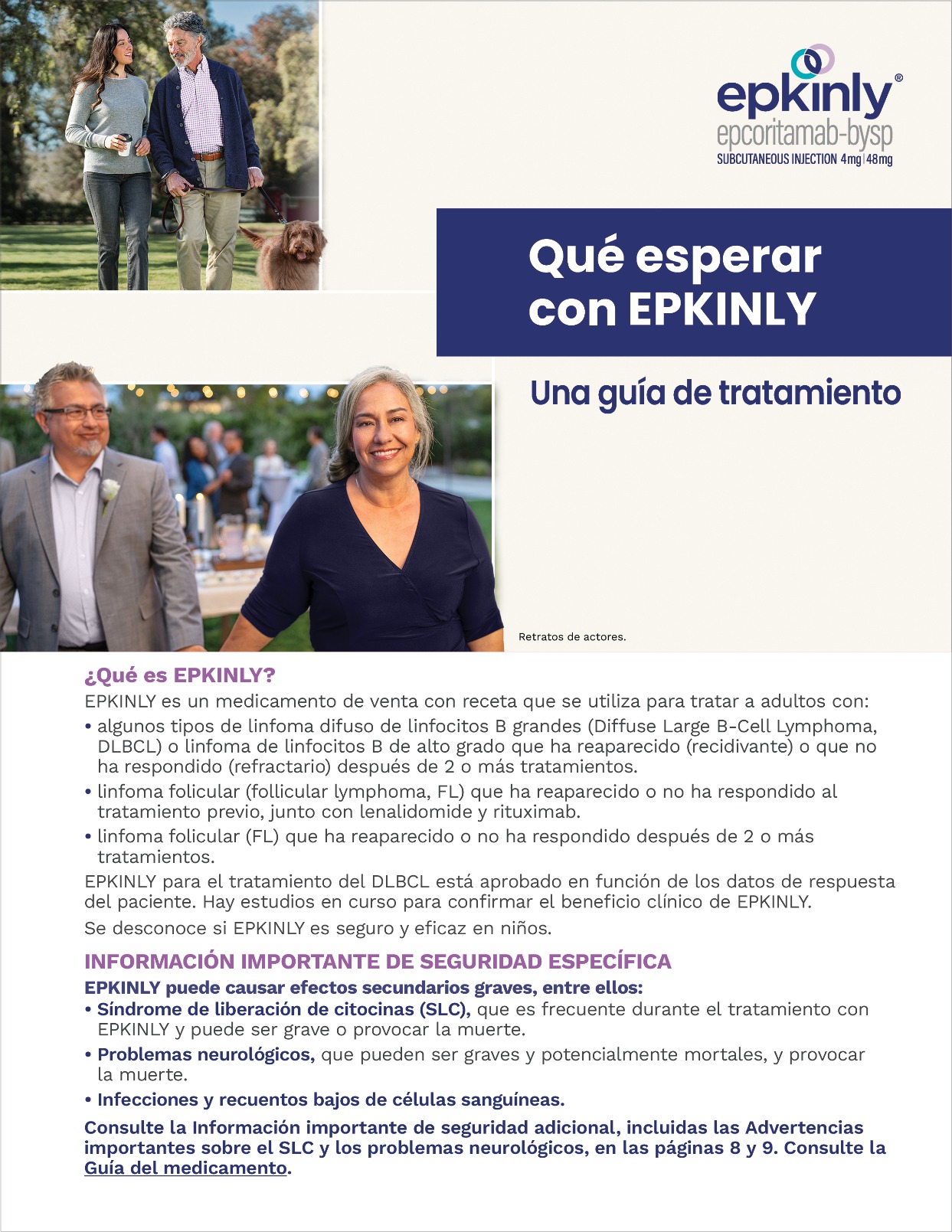 Download the EPKINLY® (epcoritamab-bysp) Treatment Consideration Guide.
